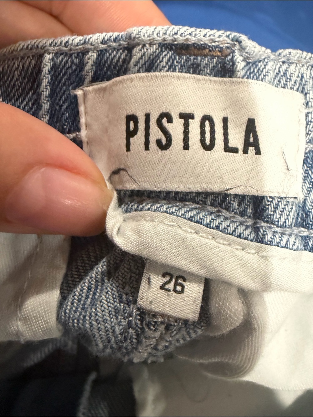 pistola Light Wash Straight-Leg Jeans with Front Panel Seams - Picture 5 of 6